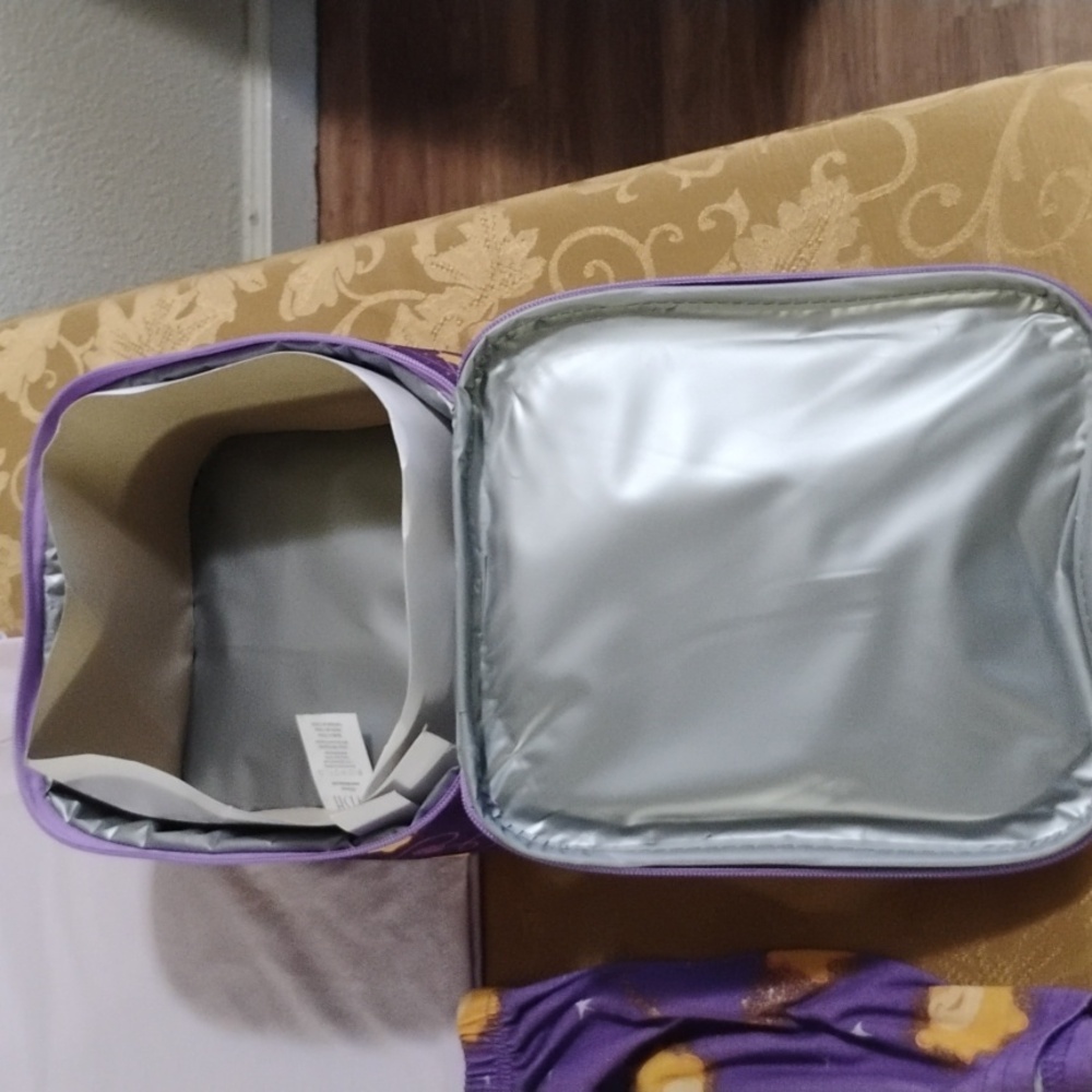 Disney Make A Wish Pajama Set - Yellow and Purple With A Lunch Box - Picture 6 of 7